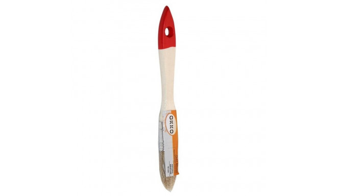 PLANE BRUSH WITH RED END OKKO 3/4IN