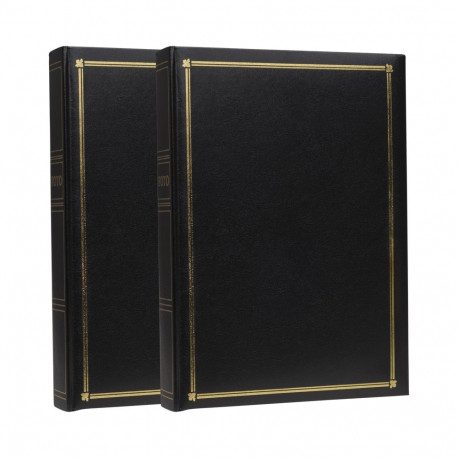 Focus fotoalbum Eterna Super 300 10x15 2-pakk, must