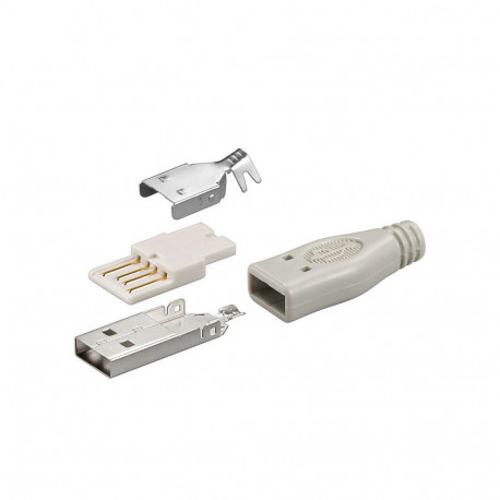 goobay USB Plug A male solder version