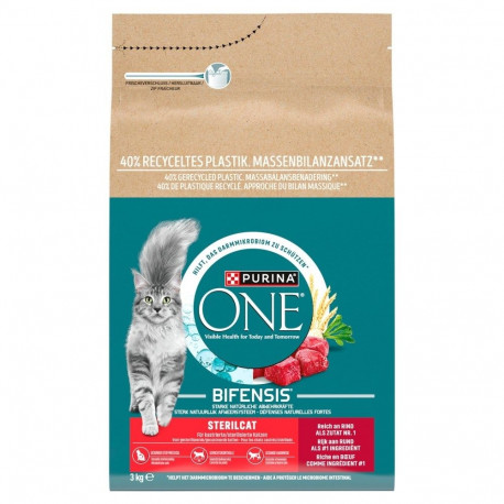 PURINA One Sterilcat veiserohke kuiv kassitoit 3kg