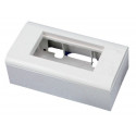 Set 2M Alantec white Box + support + frame 90x45