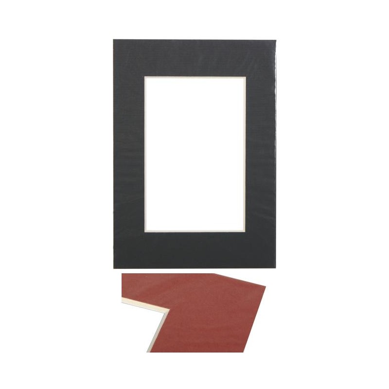 Black passe-partout for 30x40 frame –