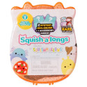 SQUISHMALLOWS SQUISH-A-LONGS minifiguuride komplekt pimepakis, 2 tk, 2,5 cm