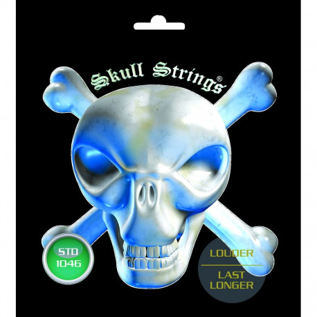 Skull Strings Set Standard Regular 10-46 010 013 017 026w 036w 046w