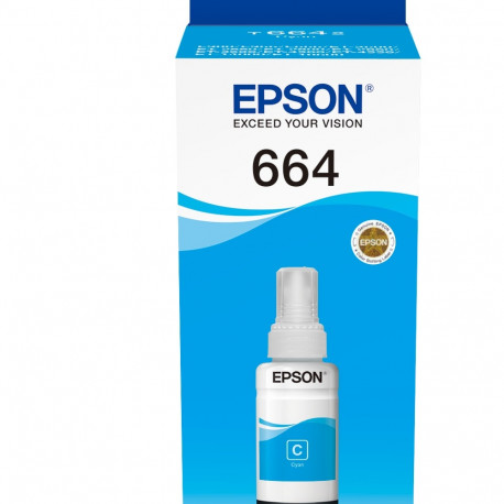 Tint Epson T6642 Cyan 70ml L100, 110,120,130 L200,210,220 L300,310/350,355,365, 375,382,386 L455,486