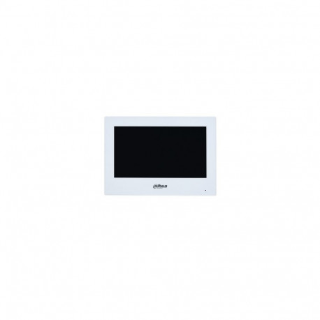 Two-wire intercom monitor 7 inches, works only with SIP protocol, Wi-Fi, white