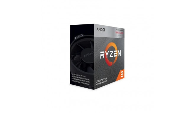 Processor - AMD Ryzen 3 3200G 3.6GHz 4-Core with Radeon Vega 8 Graphics (Box with Cooler)