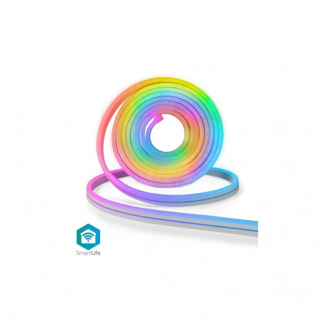 Nutikas LED ribade komplekt WiFi-kontrolleri, IR-puldi ja toiteallikaga 24V, 32W, 5m, 192lm / m, RGB