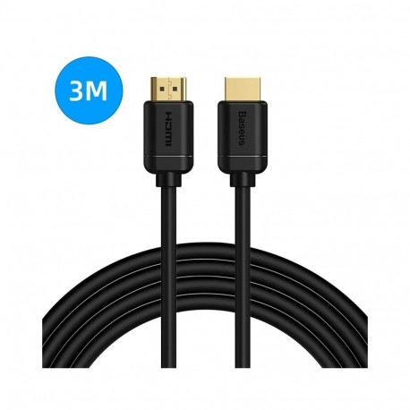 Cable HDMI-HDMI 3.0m (HDMI 2.0) black 4K 60Hz, BASEUS