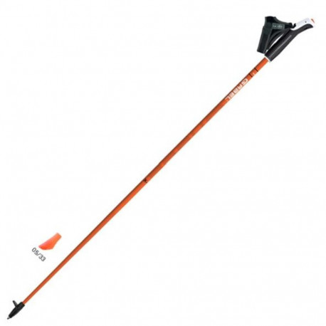 Gabel X-1.35 Nordic Walking fixed-length poles, 120cm, Orange