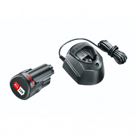 Bosch Starter Set 12 V (1 x 1.5 Ah, GAL 1210 CV) (black, battery + charger)