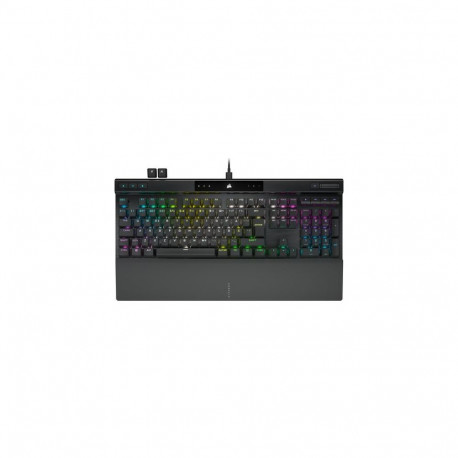 Corsair K70 PRO-BLK-OPX Silver-RGB keyboard Gaming USB QWERTY Nordic Black