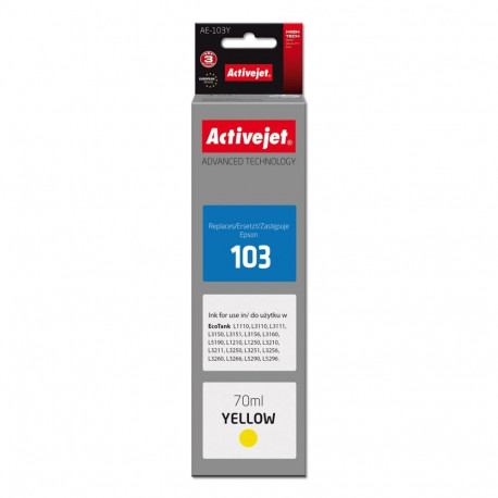 Ink Cartridge - Epson 70ml, Yellow