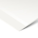 Polystyrene plate 50x50cm (2mm) White
