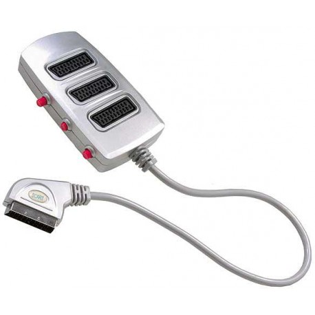 Vivanco switch 3xSCART AV (42014)