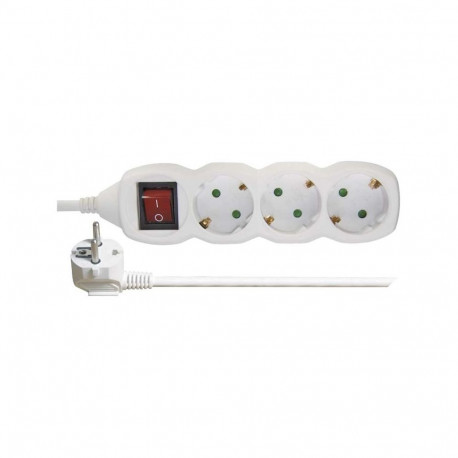 Power Strip SCHUKO with switch – 3 sockets, 3m, 1,5mm²