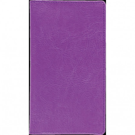 Taskumärkmik Mini, lilla, spiraalköide, LUX kaantega 2026a.