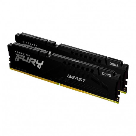 Kingston DRAM 16GB 6000MT/s DDR5 CL36 DIMM (Kit of 2) FURY Beast Black EXPO