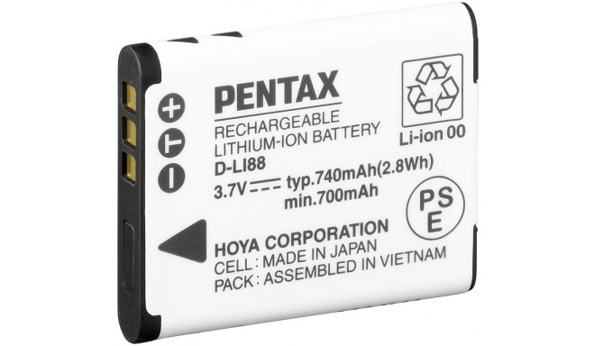 Pentax akumulators D-LI88
