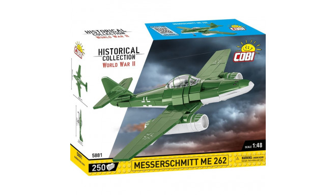 Product Description: Messerschmitt Me 262 "Schwalbe" Building Block Set
Recreate a 