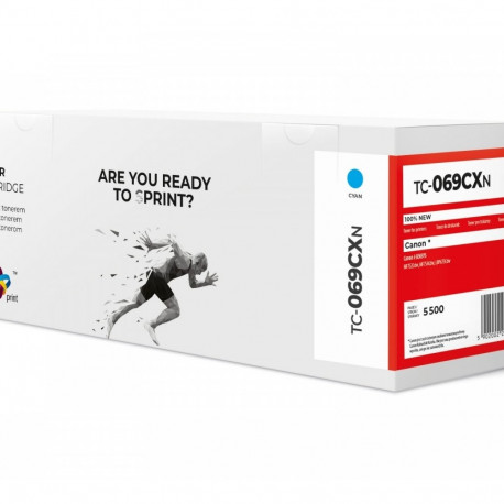 Product Title: Compatible Cyan Toner Cartridge TC-069CXN (069H) for Canon imageCLAS