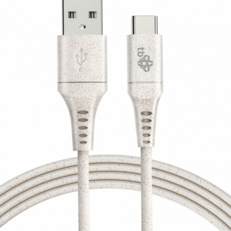 Cable USB-USB C 1m eco material 2.0 3A