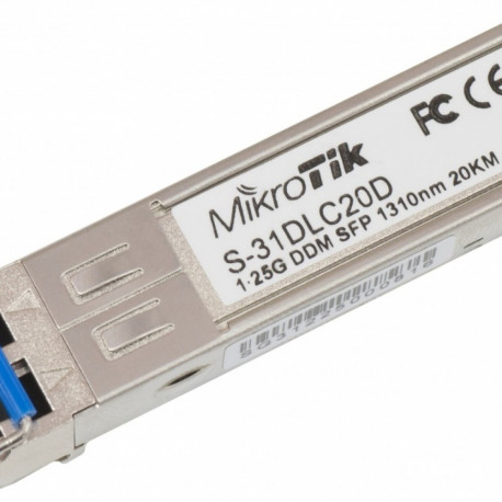 MikroTik SFP 1.25G LC SM 20km S-31DLC20