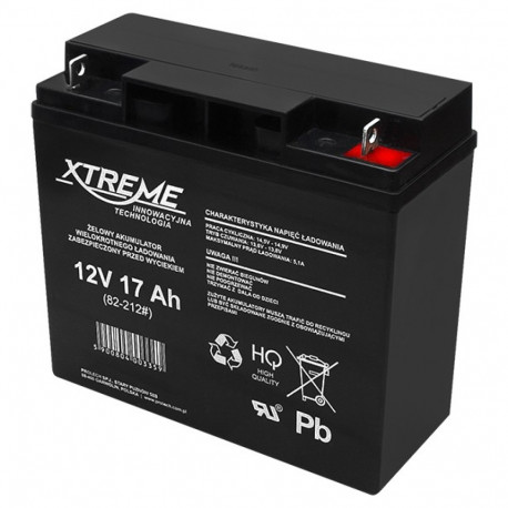 Gel Battery 12V 17Ah XTREME