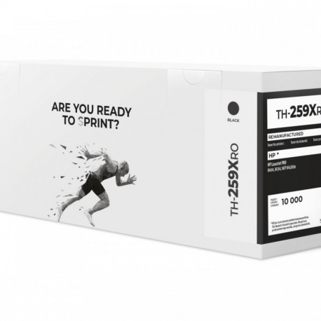 HP LJ PRO M404 CF259X TH-259XRO must taastatud tooner