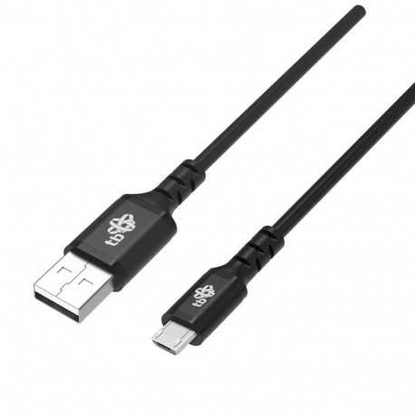 Cable USB0-Micro USB 2m silicone black Quick Charge