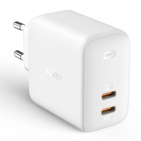 AUKEY Omnia 65W Dual-Port PD Wall Charger (White)
Key Specifications: