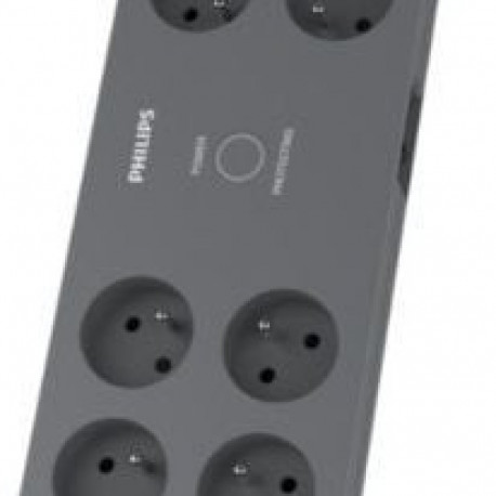 The Philips SPN3180A/60 is an 8-outlet surge protector designed primarily for the B