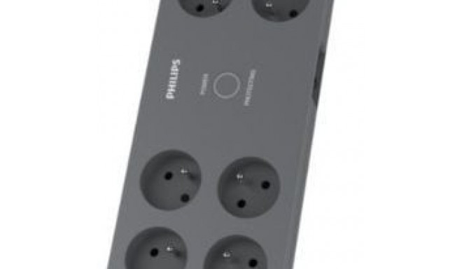 The Philips SPN3180A/60 is an 8-outlet surge protector designed primarily for the B