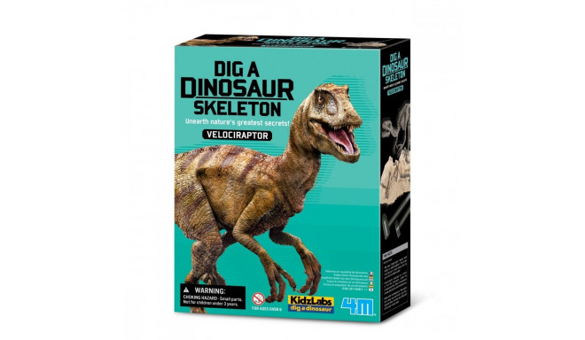 Dig-a-Dino: Velociraptor Skeleton Kit
Product Description:
Play th