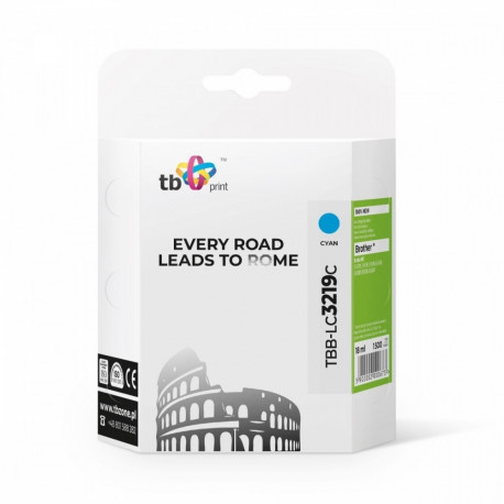 Product Name: Brother LC3219C High Yield Cyan Ink Cartridge
Product Details