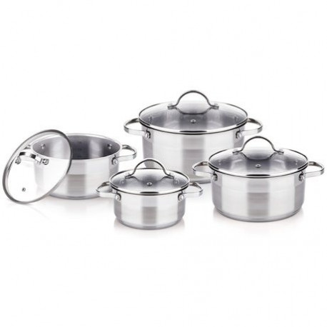 Lamart Stainless Steel Cookware Set (8 Pieces)
Product Description: