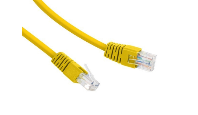 Patch cord Cat.6 UTP 0.5m yellow