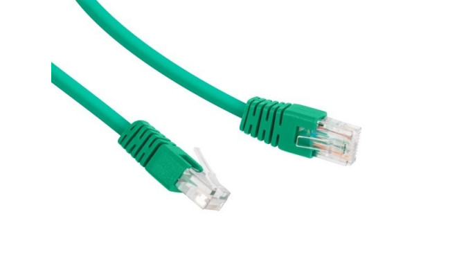 Patch cord Cat.6 UTP 0.25m green