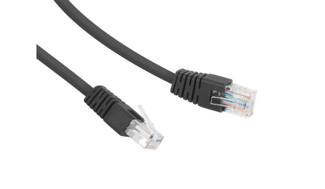Patch cord Cat.6 UTP 5m black