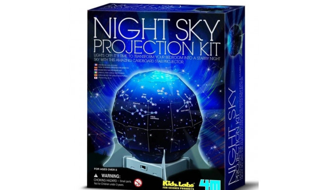 Projection set the night sky