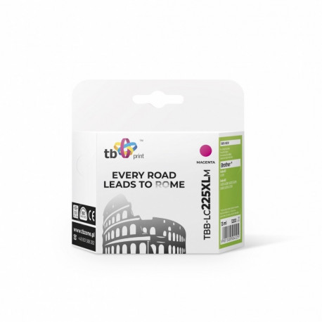 TB Print ink Brother TBB-LC225XLM, magenta