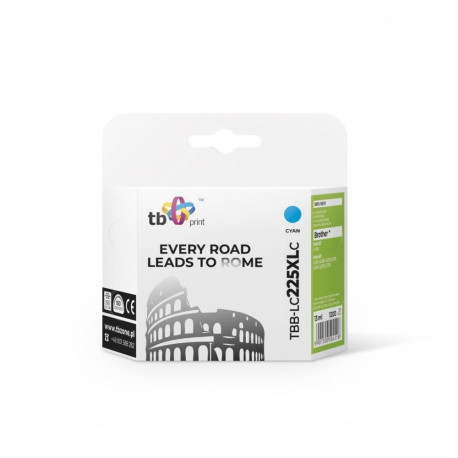 TB Print ink Brother TBB-LC225XLC, cyan