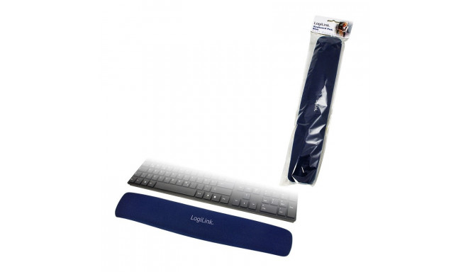 Gel pad for keyboard, blue