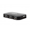 USB Hub 4-PORT LOCUST Black