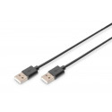 Digitus cable USB-A (M) - USB- (M) 1m, black