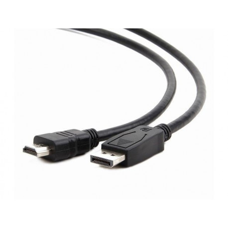 DisplayPort Male to HDMI Male Cable, 3 Meters