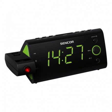 Product Summary: Sencor SRC 330 GN Clock Radio
The SRC 330 GN is a
