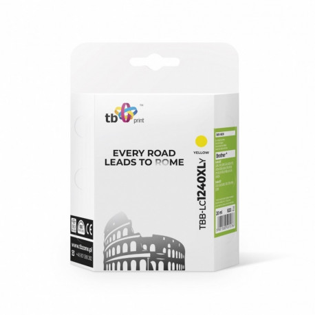 Ink for BrotherLC1240XL Yellow TBB-LC1240XLY