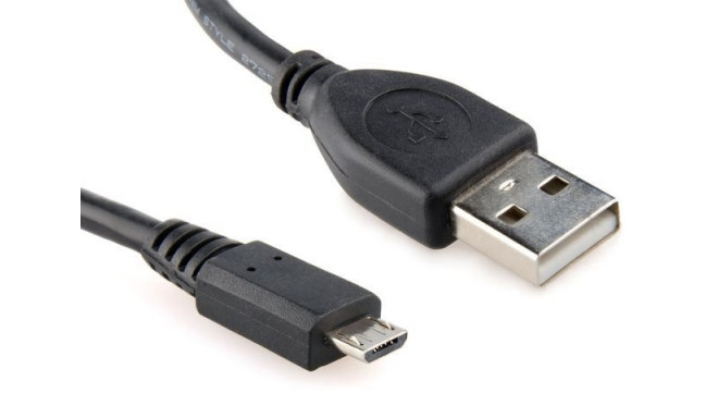 Micro-USB cable, USB 2.0, 0.5 m