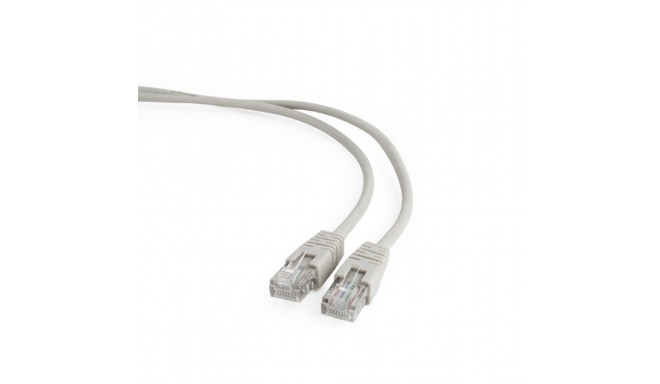 Cat5e UTP Patch Cable, 2m, Grey, Molded Boot